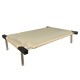 C75-5 Cama Catre Perros Mediana Crudo 55 X 75 Cm Ploppy-Pets