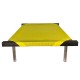 C75-6 Cama Catre Perros Mediana Amarillo 55 X 75 Cm Ploppy-Pets