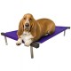 C90-3 Cama Catre Perros Grande Violeta 65 X 90 Cm Ploppy-Pets