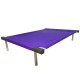 C90-3 Cama Catre Perros Grande Violeta 65 X 90 Cm Ploppy-Pets