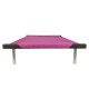 C90-4 Cama Catre Perros Grande Fucsia 65 X 90 Cm Ploppy-Pets