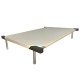 C90-5 Cama Catre Perros Grande Crudo 65 X 90 Cm Ploppy-Pets