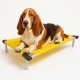 C90-6 Cama Catre Perros Grande Amarillo 65 X 90 Cm Ploppy-Pets
