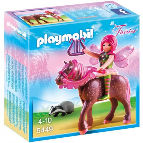 5449 Hada Del Bosque Surya Con Caballo
