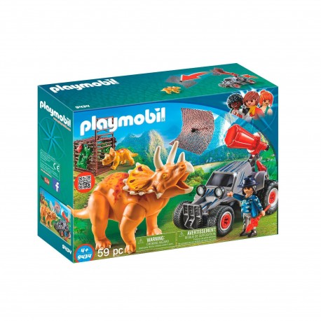 9434 Coche Con Triceratops