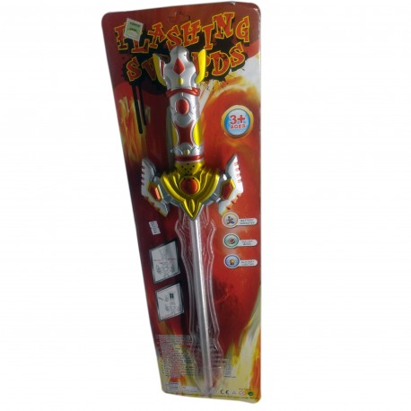 Ab-10086 Espada Con Luz Y Musica Blister