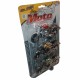 Ab-10254 Moto Pull Back X 3 Piezas Blister