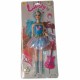 Ab-10303 Muñeca C/Guitarra / Luz Y Musica X 2 Piezas Blister