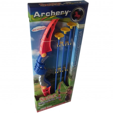 Ba-10907 Arco Y Flecha X 4 Piezas Caja