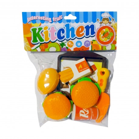 Ab-10629 Hamburguesas X 2 Comiditas X 15Ps Bolsa 20*16*5 Cm