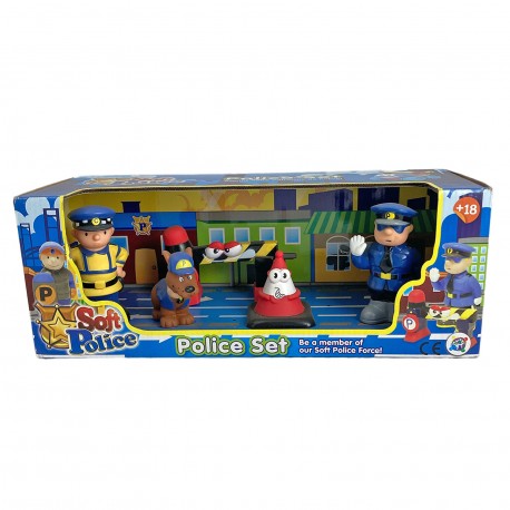 Spl101 Set Police 5 Piezas