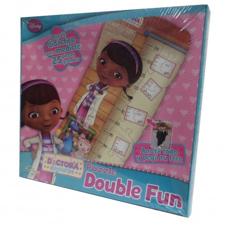 Dj120 Puzzle Double Function Doctora Juguetes