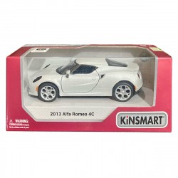 Kt2540D- 2013 Alfa Romeo 4C Escala 1/32 Kinsmart