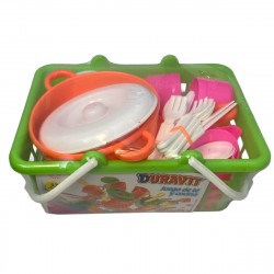 613 Canasta Set Cocina Y Te