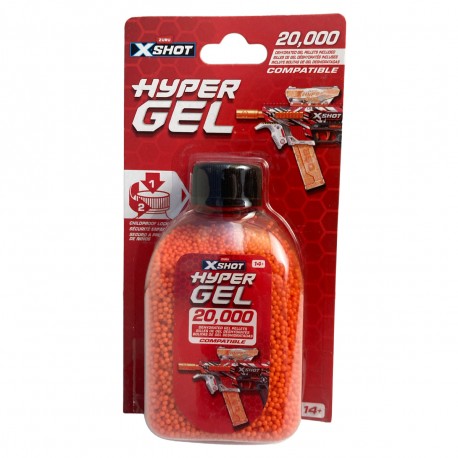 36625Tq1 X-Shot Recarga Gellet Hypergelx 20000