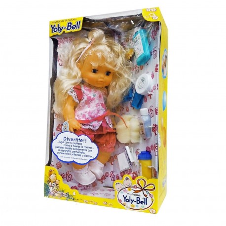 342 Muñeca Cabello Natural Caja