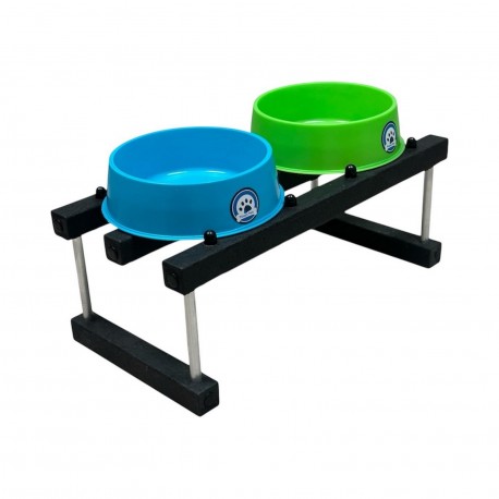 204 Comedero Perros Grande Plastico Altura 30 Cm