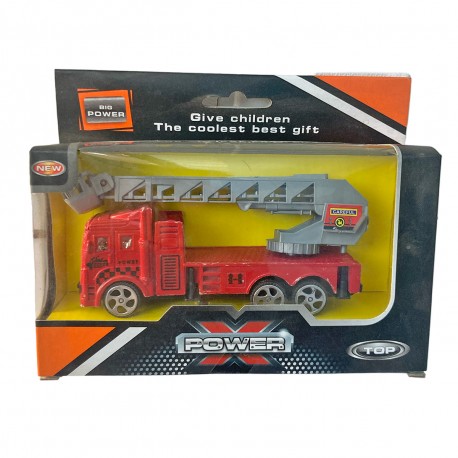 Ba-01094 Camion Colección Pull Back En Caja