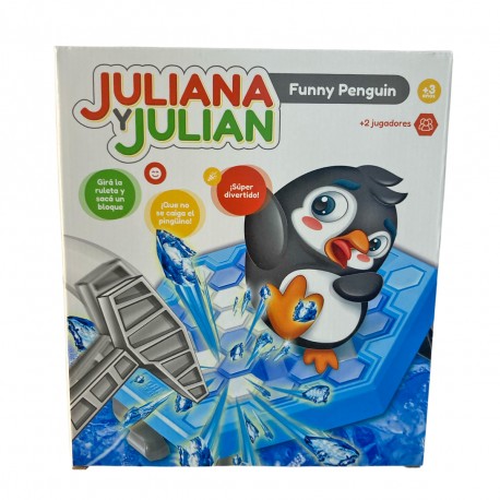 Jyj0044 Juli Y Jul Funny Penguin Rompehielo