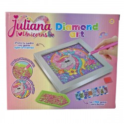 Jul0151 Juliana I Love Unicorns Diamond Art