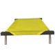 C90-6 Cama Catre Perros Grande Amarillo 65 X 90 Cm Ploppy-Pets