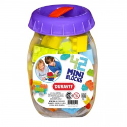 514 Pote De Blocks Chiicos X 42 Piezas Duravit