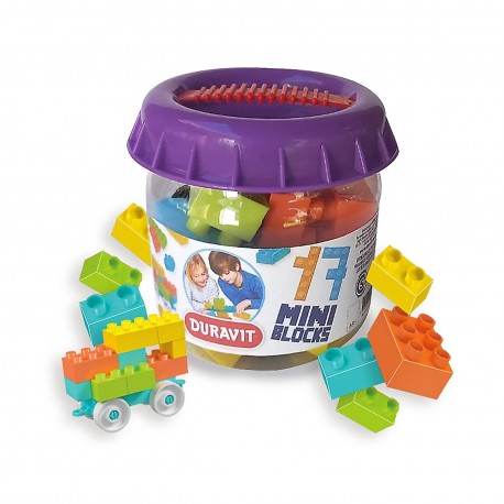 513 Pote De Blocks Chiicos X 17 Piezas Duravit