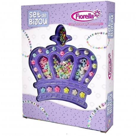 Set Bijouterie Forma Coronita Fiorella En Caja