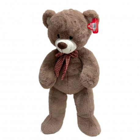 1436 Oso Marron Con Moño 75 Cm