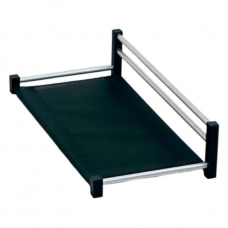 C31-1 Cama Gato Ultra Liviana Colgante Balconera Negro 56X27X12 Cm Ploppy-Pets