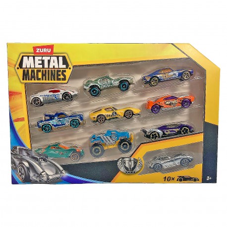 6750 Metal Machines Die Cast Multi Pack X10