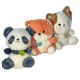 8241 Gato Zorro Y Panda 21 Cm 3 Modelos