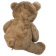 1436 Oso Marron Con Moño 75 Cm