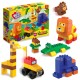 01-0274 Blokoco Selva 85 Pz Con Ruedas Y Stickers