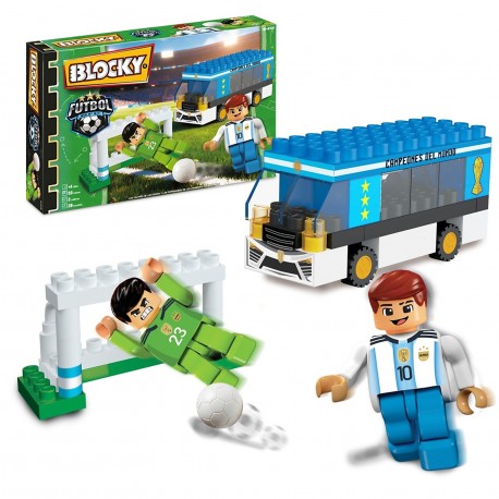 01-0721 Blocky Futbol Entrenamiento