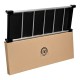 411 Rampa De Apoyo De Aluminio 92 X 34 X 3 Cm Negra