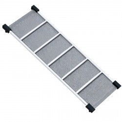 412 Rampa De Apoyo De Aluminio 92 X 34 X 3 Cm Gris