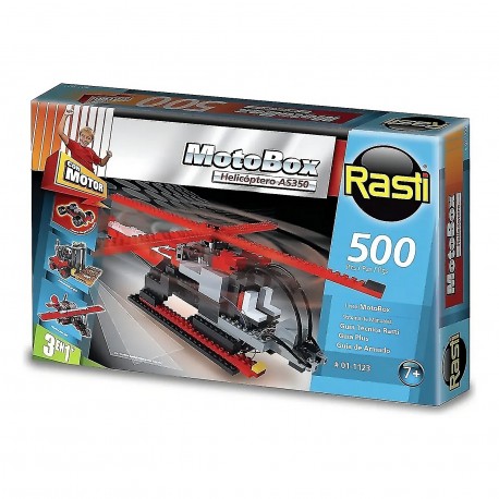 01-1123 Rasti Motobox Helicoptero 3 En 1