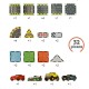 3071 Magnetiks Racing 32 Piezas