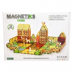 3072 Magnetiks Farm 32 Piezas