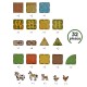 3072 Magnetiks Farm 32 Piezas