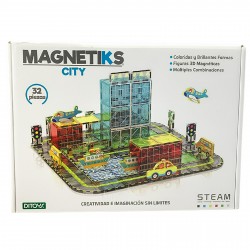 3074 Magnetiks City 32 Piezas