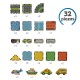 3074 Magnetiks City 32 Piezas